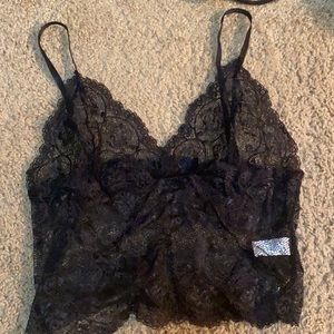 Black lace brallete